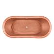 66" Paige Copper Double-Slipper Tub, , large image number 3