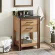 24" Celebration Console Vanity for Undermount Sink - Rustic Acacia, , large image number 0