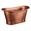 72" Kendi Bateau Copper Tub, , large image number 1