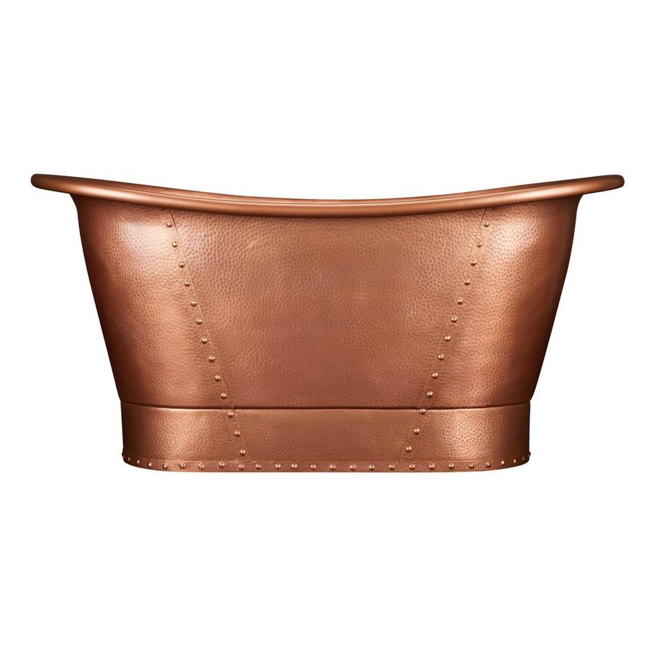 72" Kendi Bateau Copper Tub, , large image number 2