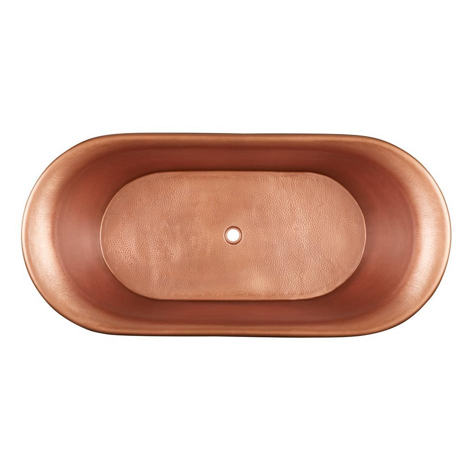 72" Kendi Bateau Copper Tub, , large image number 3