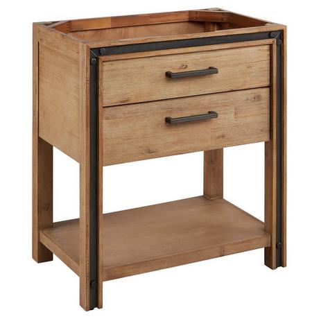 30" Celebration Console Vanity for Undermount Sink- Rustic Acacia
