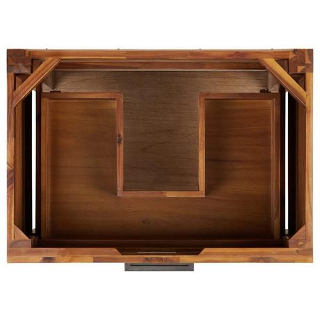 30" Celebration Console Vanity for Rectangular Undermount Sink- Rustic Acacia