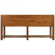 72" Celebration Console Double Vanity for Undermount Sinks - Rustic Acacia, , large image number 3