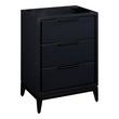 24" Hytes Mahogany Vanity With Undermount Sink - Midnight Navy Blue, , large image number 2