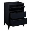 24" Hytes Mahogany Vanity With Undermount Sink - Midnight Navy Blue, , large image number 3