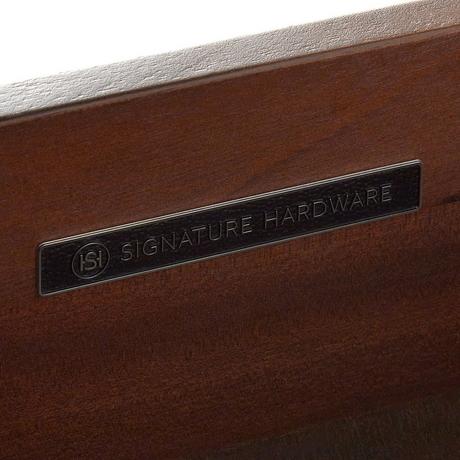 24" Hytes Mahogany Vanity With Undermount Sink - Carob Brown