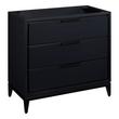 36" Hytes Mahogany Vanity - Midnight Navy Blue - Vanity Cabinet Only, , large image number 0
