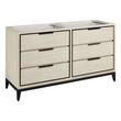 60" Hytes Mahogany Vanity - Sky Gray - Vanity Cabinet Only, , large image number 0