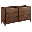 60" Hytes Mahogany Vanity - Carob Brown - Vanity Cabinet Only, , large image number 0