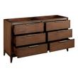 60" Hytes Mahogany Vanity - Carob Brown - Vanity Cabinet Only, , large image number 1