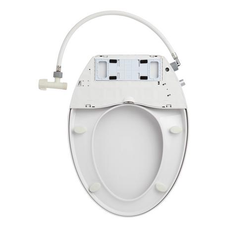Sitka Two-Piece Skirted Elongated Toilet - White