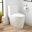 Sitka Two-Piece Skirted Elongated Toilet - White, , large image number 1