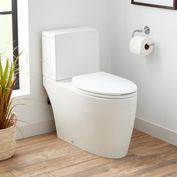 Sitka Two-Piece Skirted Elongated Toilet