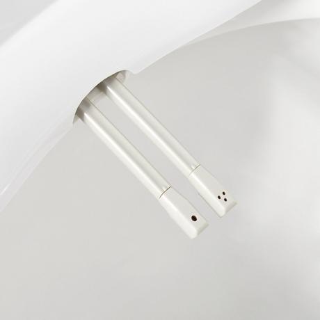 Sitka Two-Piece Skirted Elongated Toilet - White