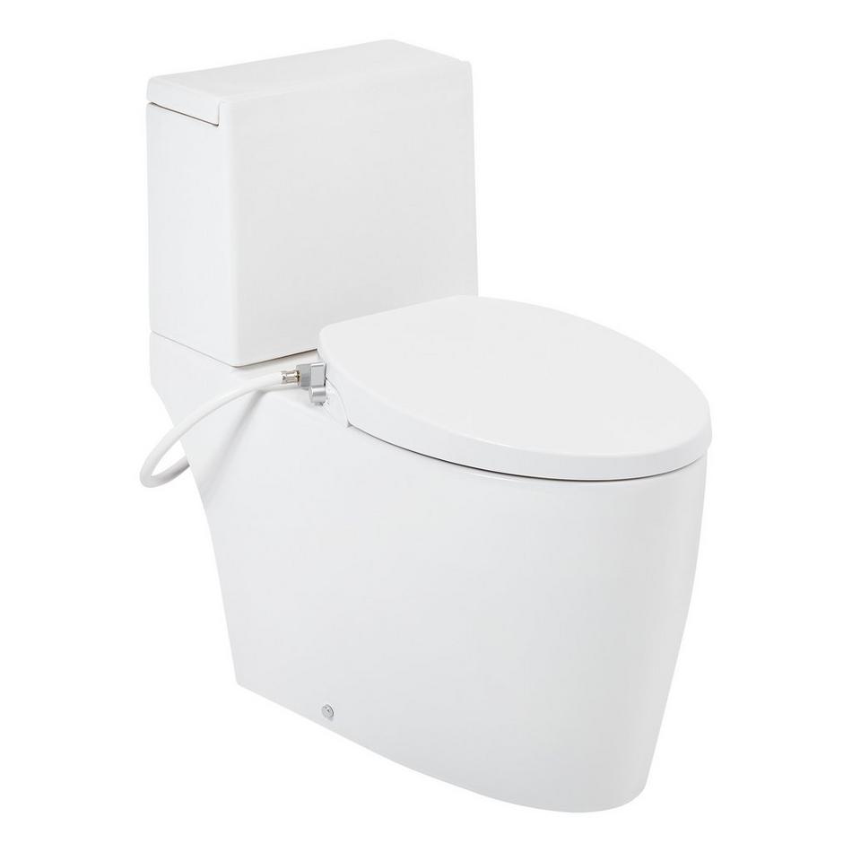 Sitka Two-Piece Skirted Elongated Toilet - White, , large image number 4
