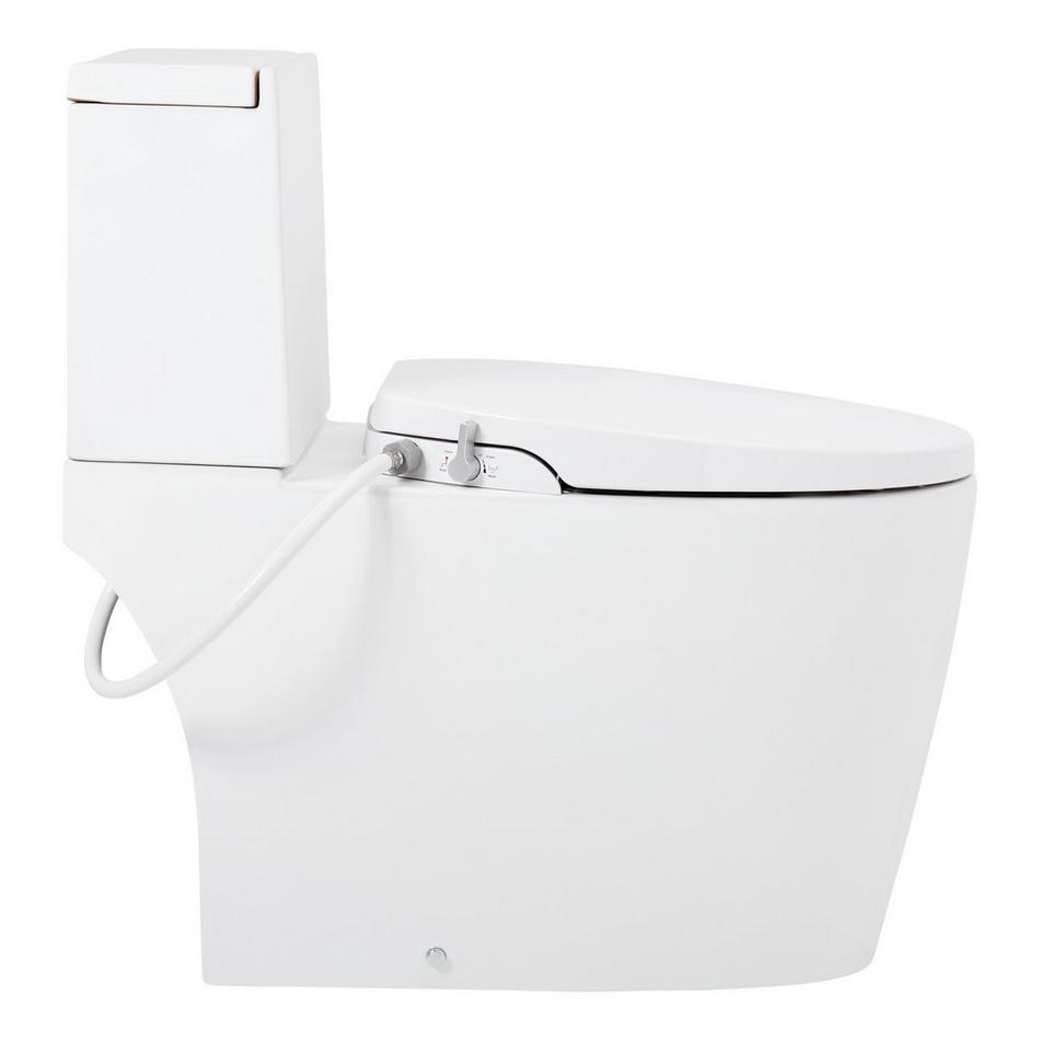 Sitka Two-Piece Skirted Elongated Toilet - White, , large image number 6