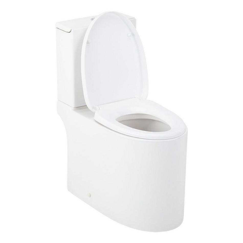 Kerrick Dual-Flush Two-Piece Elongated Skirted Toilet - White, , large image number 2