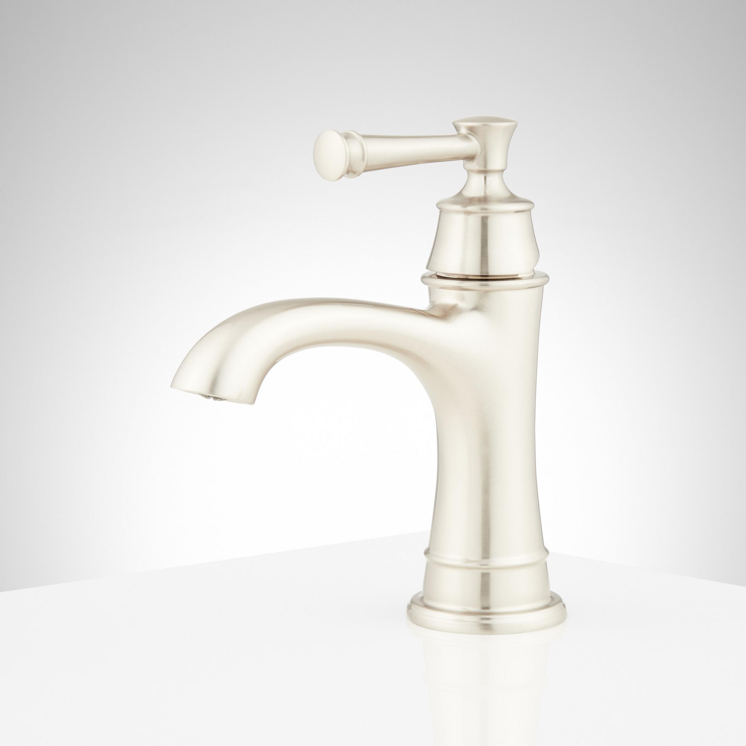 Beasley SingleHole Bathroom Faucet Signature Hardware