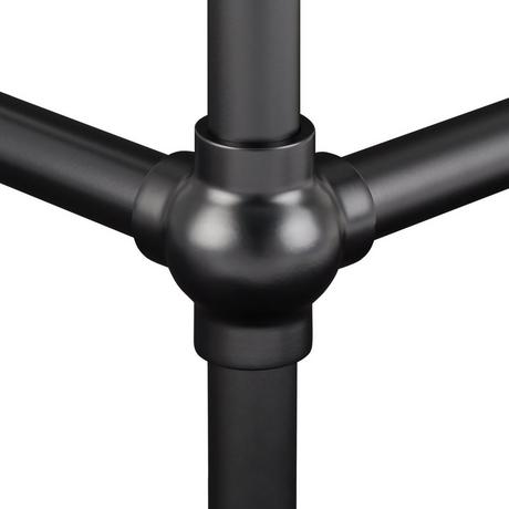 24" Cierra Console Sink with Brass Stand