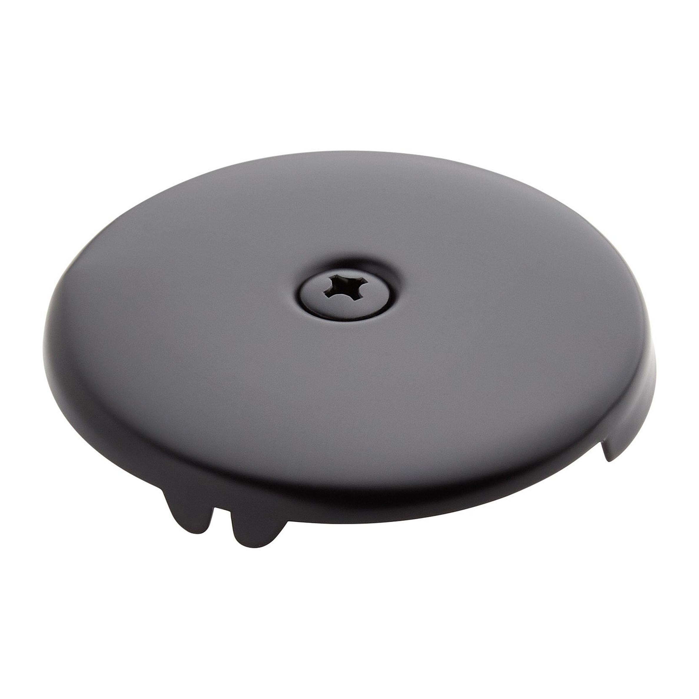 Overflow Cover Plate with Single Screw | Signature Hardware