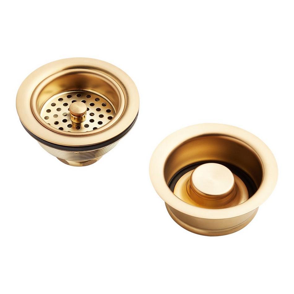 Kitchen Sink Stopper And Strainer, Oil Rubbed Bronze Sink Drain