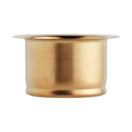 Deep Disposer Flange & Stopper - 3-1/2"