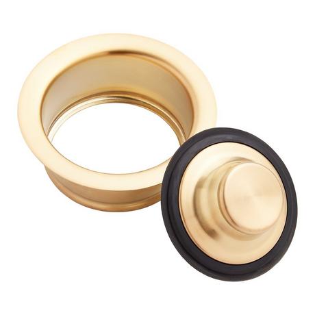 Disposer Flange & Stopper - 3-1/2"