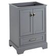 24" Quen Vanity - Gray - Vanity Cabinet Only, , large image number 0
