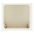 24" Quen Vanity With Undermount Sink - Soft White, , large image number 4