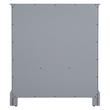 30" Quen Vanity With Undermount Sink - Gray - Feathered White Quartz Widespread, , large image number 3