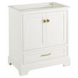 30" Quen Vanity With Rectangular Undermount Sink - Soft White, , large image number 1