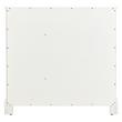 36" Quen Vanity With Left Offset Rectangular Undermount Sink - Soft White -Carrara Marble Widespread, , large image number 3