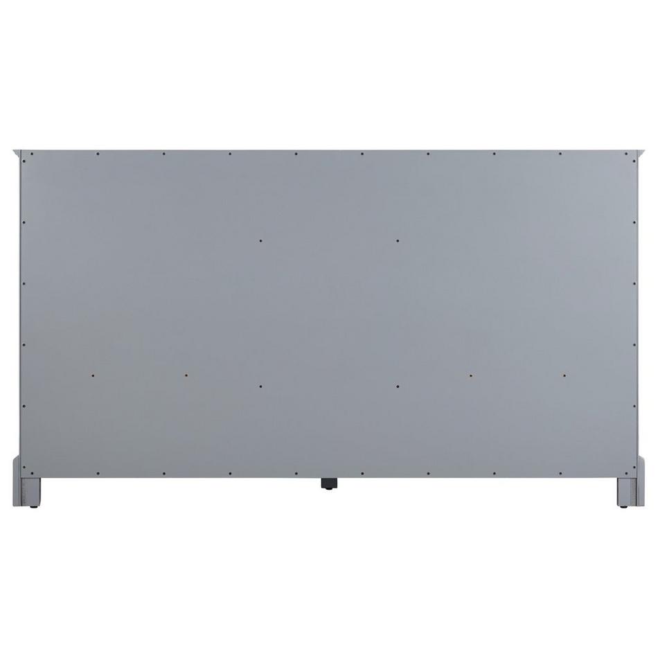 60" Quen Vanity - Gray - Vanity Cabinet Only, , large image number 2