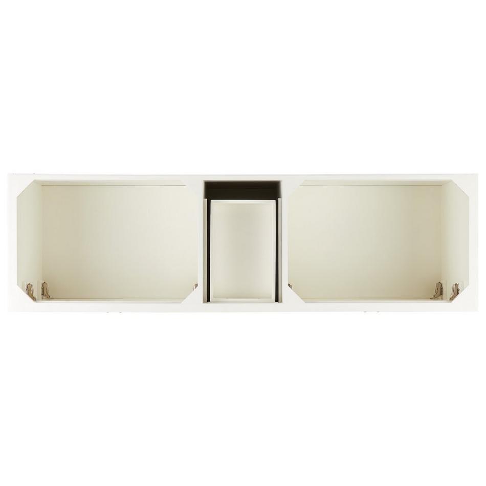 72" Quen Double Vanity With Undermount Sinks - Soft White, , large image number 4