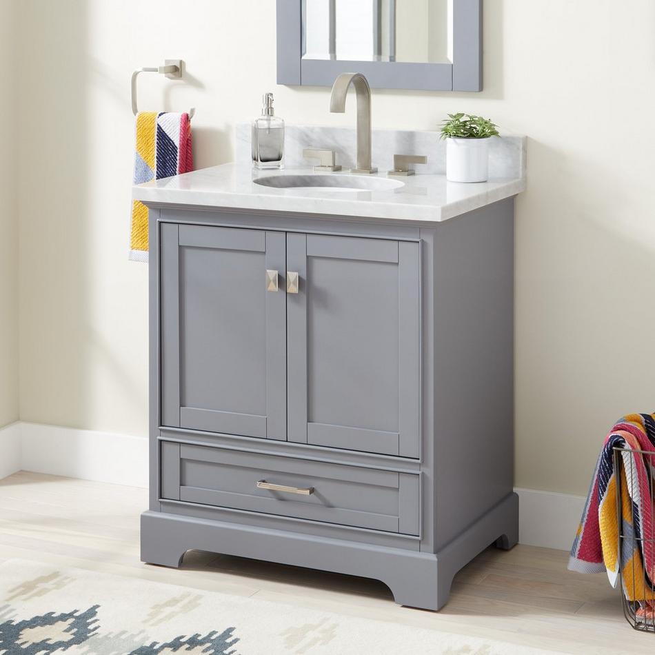 30" Quen Vanity With Undermount Sink - Gray, , large image number 0