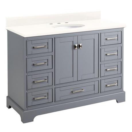48" Quen Vanity With Undermount Sink - Gray