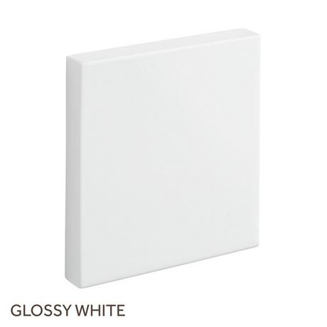 Finish Sample - Glossy White
