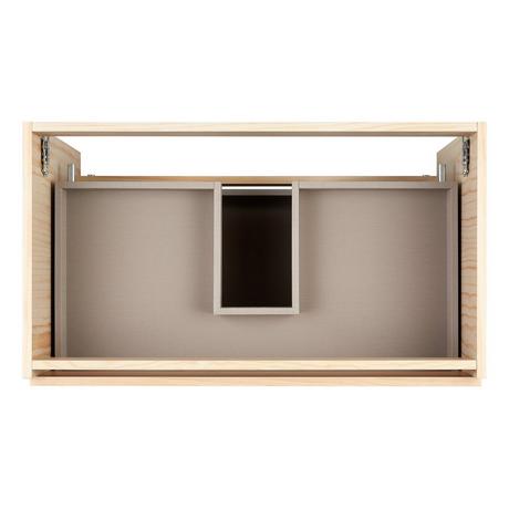 32" Kiah Wall-Mount Vanity and Sink - Light Oak