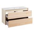 40" Kiah Wall-Mount Vanity and Sink - Light Oak, , large image number 2