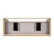 48" Kiah Wall-Mount Double Vanity and Sinks - Light Oak, , large image number 4