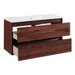 40" Kiah Wall-Mount Vanity and Sink - Hickory Brown, , large image number 2