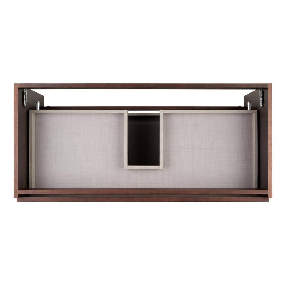 40" Kiah Wall-Mount Vanity and Sink - Hickory Brown, , large image number 4