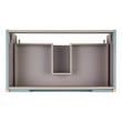 32" Bisbee Wall-Mount Vanity and Sink - Sage Green with Warm Oak Frame, , large image number 3