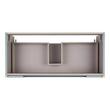 40" Bisbee Wall-Mount Vanity and Sink - Sage Green with Warm Oak Frame, , large image number 4