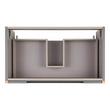 32" Bisbee Wall-Mount Vanity and Sink - Muted Gray with Warm Oak Frame, , large image number 4