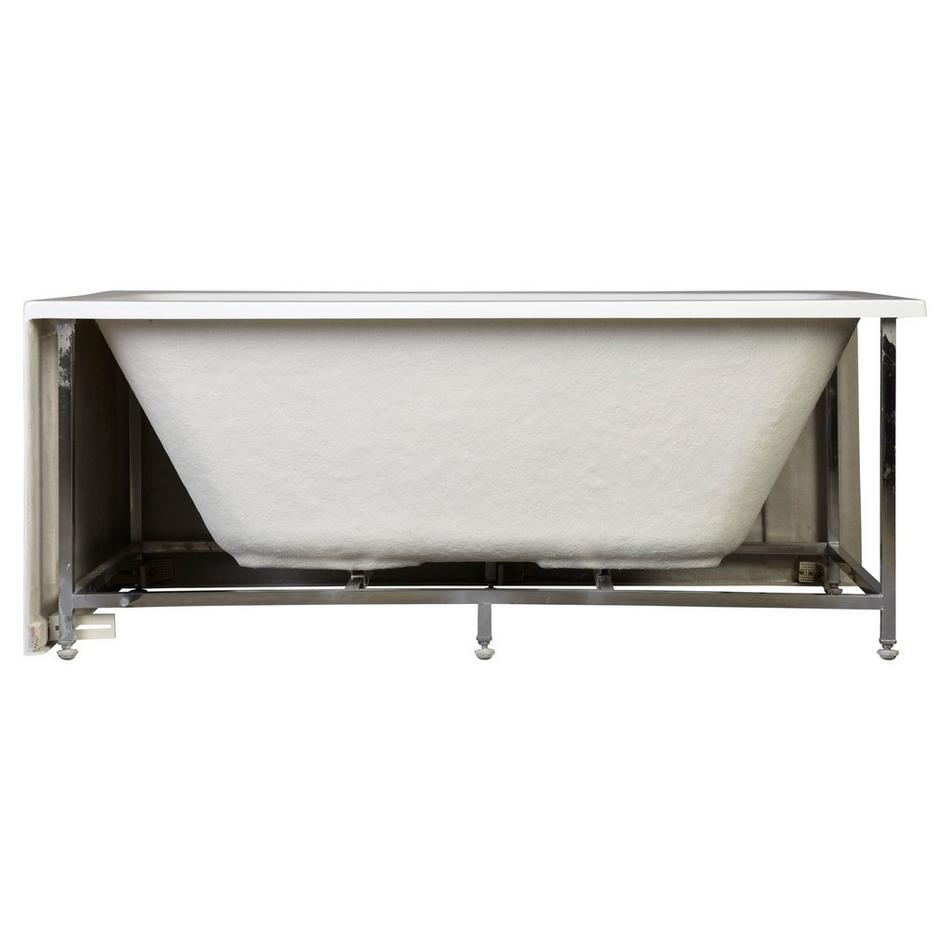 59" Aliyah Acrylic Corner Tub - Left Corner, , large image number 2