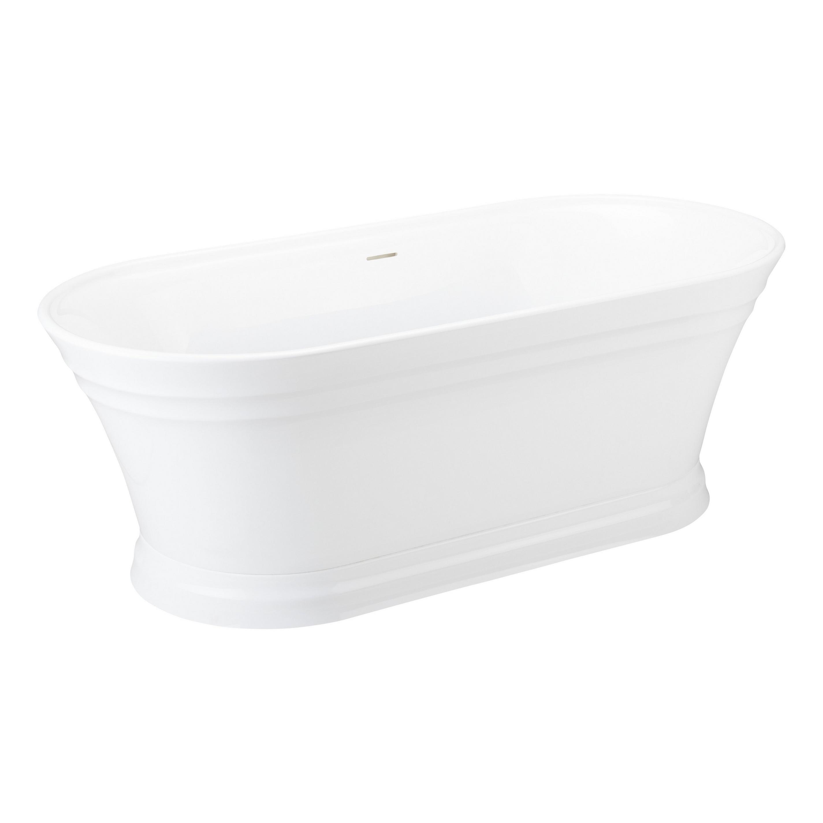 59" Odenwald Acrylic Freestanding Tub Signature Hardware