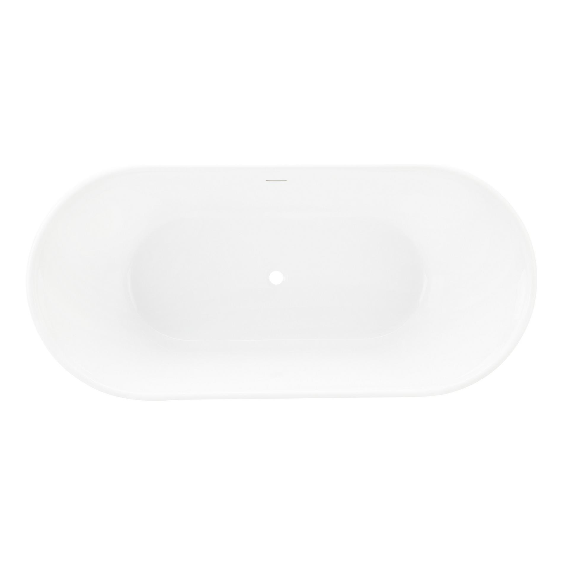 59" Odenwald Acrylic Freestanding Tub Signature Hardware