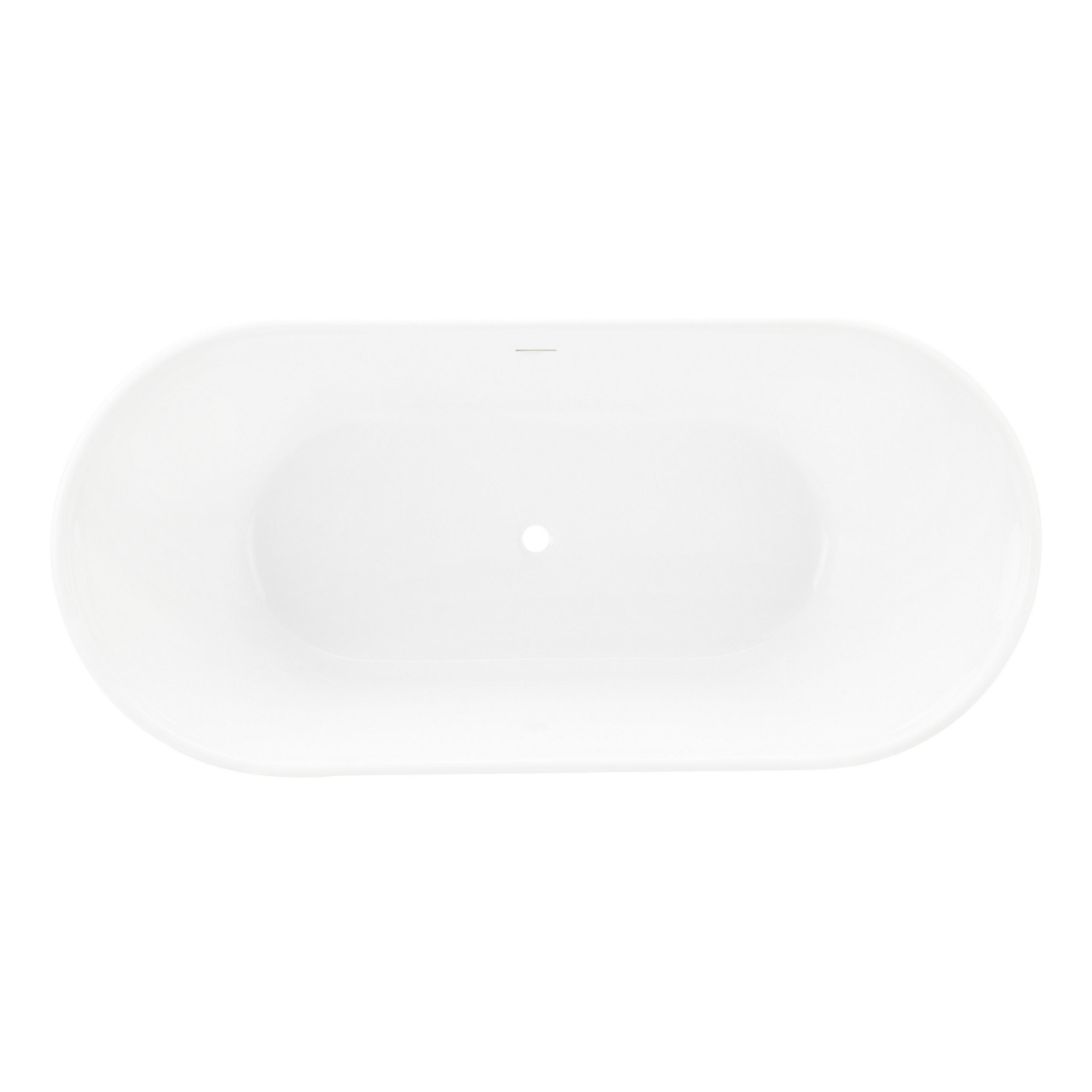 59" Odenwald Acrylic Freestanding Tub Signature Hardware